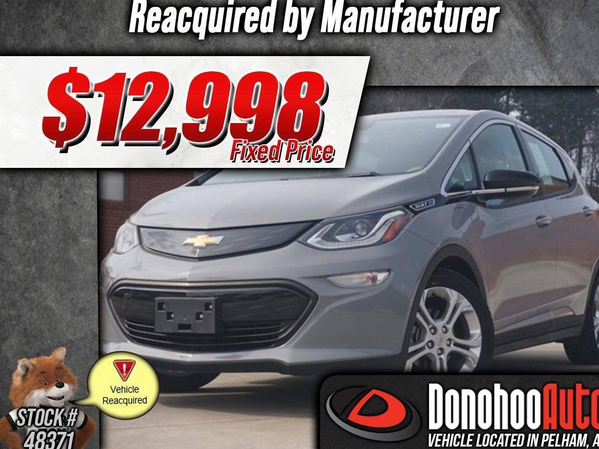 CHEVROLET BOLT EV 2019 1G1FY6S09K4134108 image